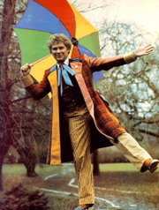 Colin Baker as the Sixth Doctor