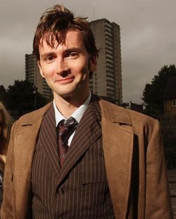 David Tennant as the Tenth Doctor in Doctor Who.