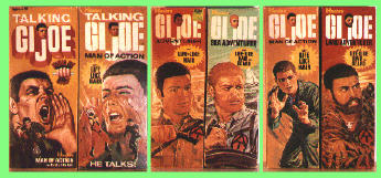 Various G.I. Joe Action Figures, circa 1975