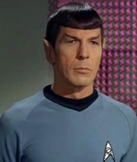 Nimoy as Mr. Spock
