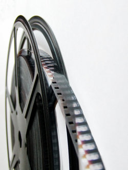 "Film" refers to the celluloid media on which movies are printed