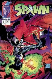 Spawn #1 (1992), featuring one of McFarlane's most popular creations