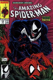 The Amazing Spider-Man #316 (1989) featuring Venom, a villain whose first appearance was drawn by McFarlane