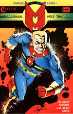 Cover art for Miracleman #3 by Howard Chaykin