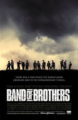 Poster for Band of Brothers. An alternative poster can be seen here.