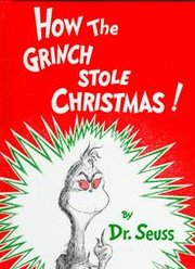 The cover to How the Grinch Stole Christmas!