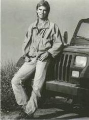 MacGyver and his trademark Jeep Wrangler, about which very little is known.