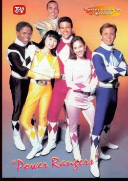 The Original Power Rangers as portrayed in Mighty Morphin Power Rangers