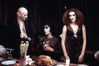 Richard O'Brien, Tim Curry and Patricia Quinn in The Rocky Horror Picture Show.
