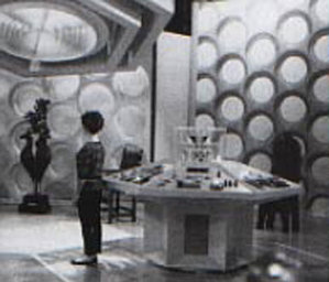 The console room from the first episode of Doctor Who, An Unearthly Child (1963).