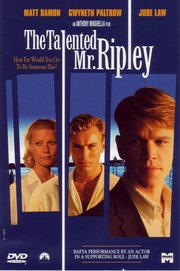 DVD sleeve for the 1999 film. (Left to right) Gwyneth Paltrow, Jude Law and Matt Damon.