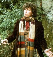 Tom Baker as the Fourth Doctor, from "The Masque of Mandragora"