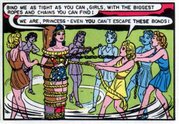 For Wonder Woman, bondage is not just a crime-fighting technique.