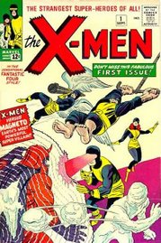 X-Men #1, 1963. Art by Jack Kirby.