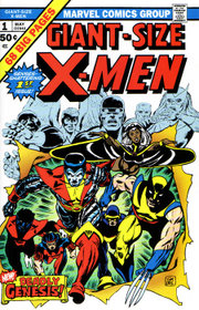 Giant-Size X-Men #1, 1975. Art by Gil Kane & Dave Cockrum.